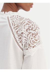 Morgan Koszula 261-TNICOLE Biały Regular Fit. Kolor: biały. Materiał: syntetyk #3