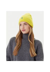 Czapka Polo Ralph Lauren. Kolor: żółty