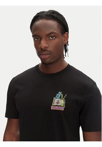 Volcom T-Shirt Catv A3512552 Czarny Classic Fit. Kolor: czarny. Materiał: bawełna #3