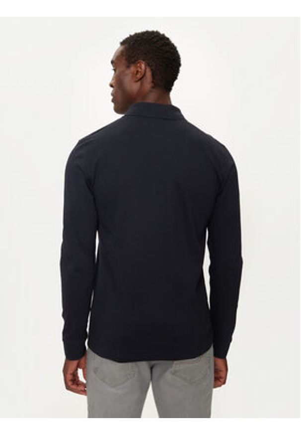 BOSS - Boss Polo Passerby 50507704 Granatowy Slim Fit. Typ kołnierza: polo. Kolor: niebieski. Materiał: bawełna