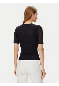 Guess Bluzka 5RGP22 6311A Czarny Regular Fit. Kolor: czarny. Materiał: syntetyk #3
