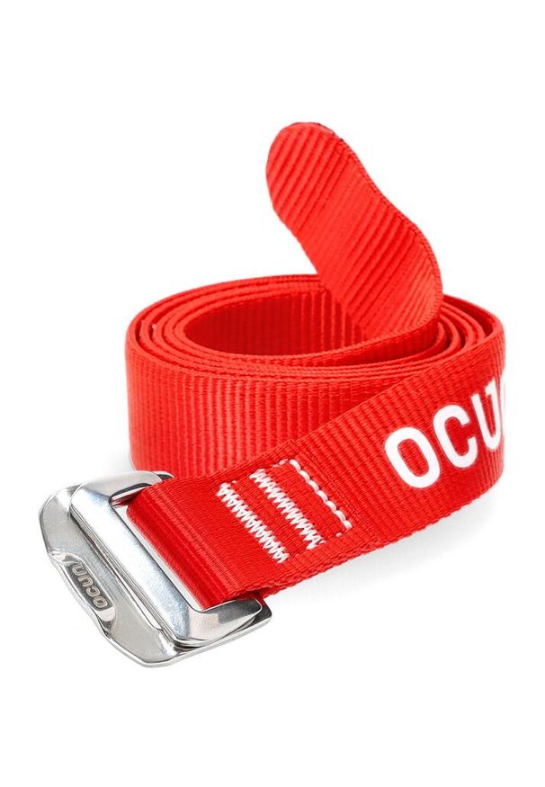 OCUN - Pasek do spodni Ocun Belt SB 28 mm - red. Kolor: czerwony
