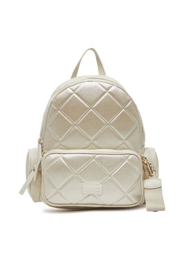 Liu Jo Plecak M Backpack TA5294 E0669 Złoty. Kolor: złoty. Materiał: skóra