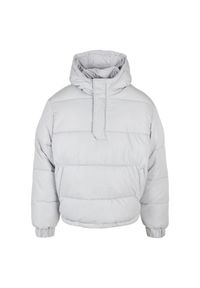 Kurtka Urban Classics hooded cropped. Kolor: szary #1