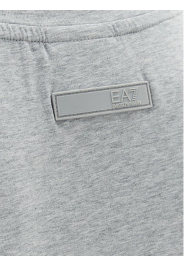 EA7 Emporio Armani T-Shirt 7W000492 AF10373 O8002 Szary Regular Fit. Kolor: szary. Materiał: bawełna