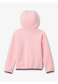 columbia - Bluza z kapturem dziecięca Columbia Helvetia Hoodie. Typ kołnierza: kaptur. Kolor: różowy