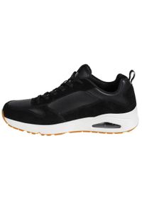 skechers - Buty do chodzenia męskie Skechers Unostacre. Zapięcie: sznurówki. Kolor: biały, wielokolorowy, czarny. Materiał: materiał, syntetyk. Szerokość cholewki: normalna. Sport: turystyka piesza