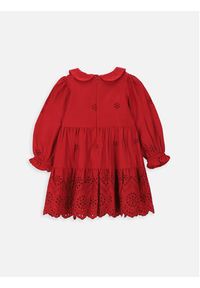 COCCODRILLO - Coccodrillo Sukienka elegancka ZC3128101EBG Czerwony Regular Fit. Kolor: czerwony. Materiał: wiskoza. Styl: elegancki #3