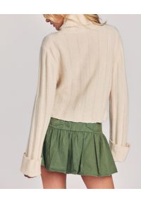 LOVE SHACK FANCY - Zielona mini spódnica Dock. Kolor: zielony. Materiał: bawełna #5