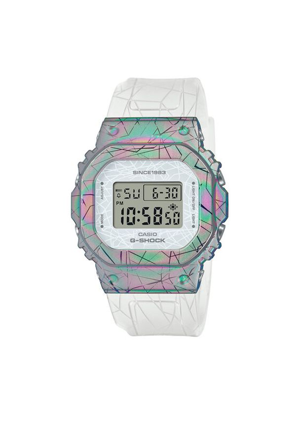 G-Shock Zegarek GM-S5640GEM-7ER Biały. Kolor: biały