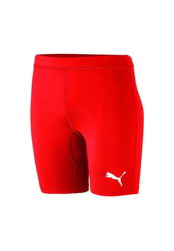 Puma - Spodnie Męskie Liga Base Layer. Kolor: czerwony