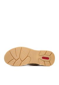 Rieker Sneakersy 48101-60 Beżowy. Kolor: beżowy. Materiał: materiał #3