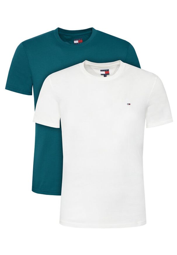 Tommy Jeans Komplet t-shirtów DM0DM20687 Kolorowy Regular Fit. Materiał: bawełna. Wzór: kolorowy