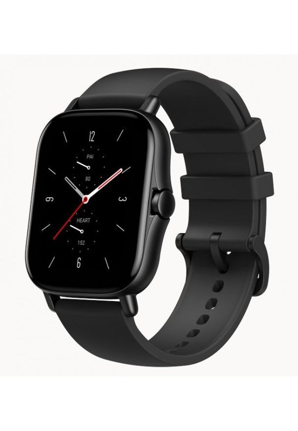Huami - Smartwatch Amazfit GTS 2 Czarny (Midnight Black). Rodzaj zegarka: smartwatch. Kolor: czarny. Styl: sportowy, casual, klasyczny