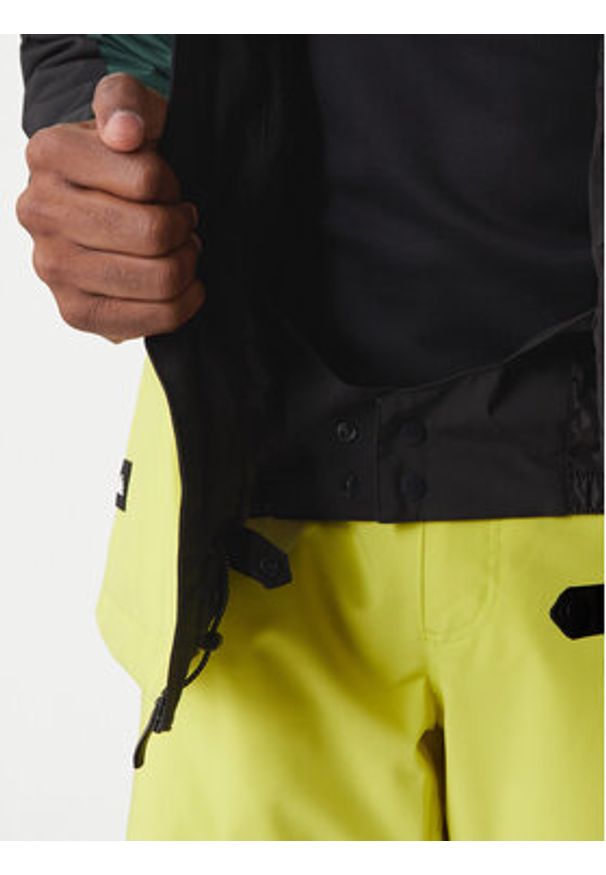 Quiksilver Kurtka snowboardowa Sycamore Block 20K JK EQYTJ03503 Zielony Relaxed Fit. Kolor: zielony. Materiał: syntetyk. Sport: snowboard