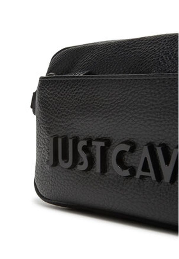 Just Cavalli Saszetka 78QA4B14 ZSB81 Czarny. Kolor: czarny. Materiał: skóra
