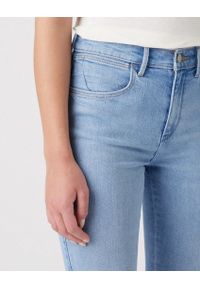 Wrangler - WRANGLER HIGH RISE SKINNY DAMSKIE SPODNIE JEANSOWE FORKEEPS W27HXRW18 112319156 #4