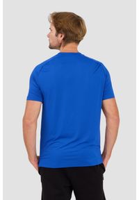 EA7 Emporio Armani - EA7 Niebieski męski t-shirt Ventus 7, Rozmiar L. Kolor: niebieski #3