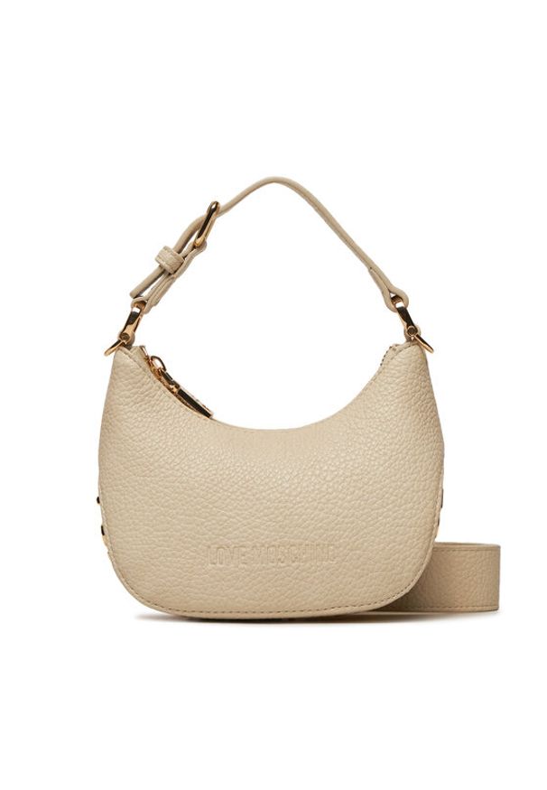 Love Moschino - LOVE MOSCHINO Torebka JC4019PP1ILT0110 Beżowy. Kolor: beżowy. Materiał: skórzane