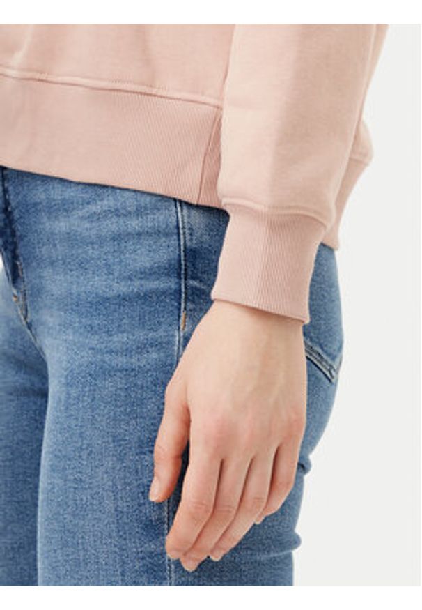 Calvin Klein Jeans Bluza Institutional Graphic J20J224731 Pomarańczowy Regular Fit. Kolor: pomarańczowy. Materiał: bawełna