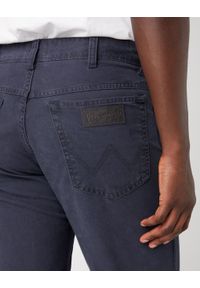 Wrangler - WRANGLER TEXAS MĘSKIE SPODNIE JEANSOWE JEANSY DARK NAVY W121DRXAE