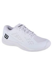 Buty do tenisa ziemnego Wilson Rush Pro Ace M WRS332710 białe. Zapięcie: sznurówki. Kolor: biały. Materiał: guma, syntetyk, tkanina. Szerokość cholewki: normalna. Sport: tenis #3