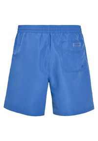 Guess Szorty kąpielowe F4GT01 WG282 Niebieski Regular Fit. Kolor: niebieski. Materiał: syntetyk #7
