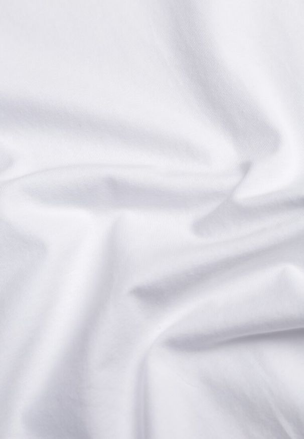 Renee - Biały T-shirt z Bawełny z Okrągłym Dekoltem Nedima. Okazja: na co dzień. Kolor: biały. Materiał: bawełna. Styl: casual, klasyczny