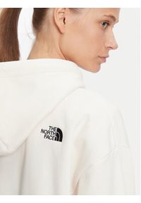 The North Face Bluza Essential NF0A89EN Écru Oversize. Materiał: bawełna #4