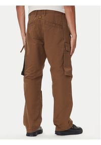 G-Star RAW - G-Star Raw Spodnie materiałowe R-3N D25224-D191 Brązowy Straight Fit. Kolor: brązowy. Materiał: bawełna #4