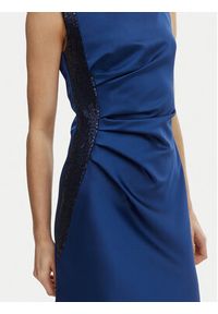 Rinascimento Sukienka wieczorowa CFC0127548003 Niebieski Regular Fit. Kolor: niebieski. Materiał: syntetyk. Styl: wizytowy #3