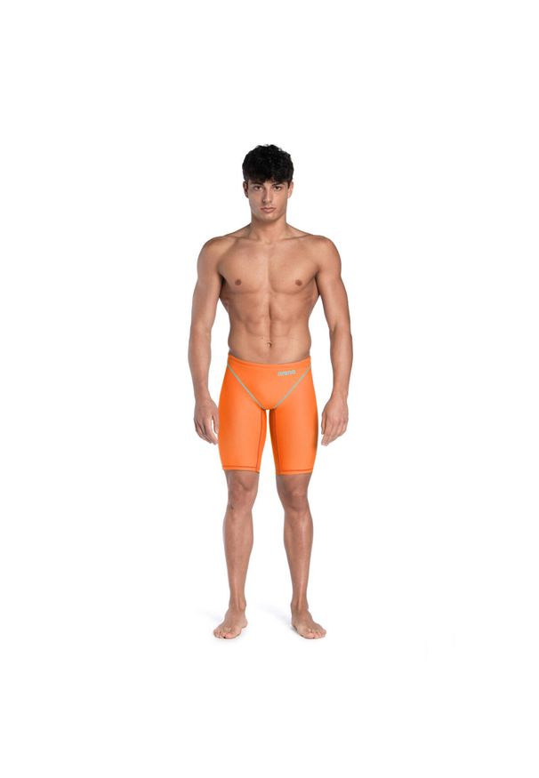 Strój startowy pływacki męski Arena ST NEXT Jammer. Kolor: pomarańczowy. Materiał: tkanina