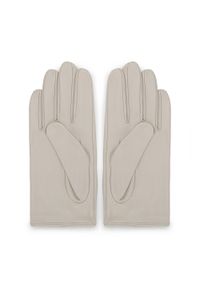 Wittchen - Damskie rękawiczki samochodowe proste białe. Kolor: biały, kremowy. Materiał: skóra. Sezon: wiosna, jesień. Styl: rockowy, klasyczny, elegancki #4