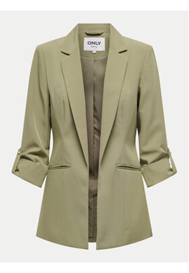 only - ONLY Marynarka Kayle 15218743 Zielony Regular Fit. Kolor: zielony. Materiał: syntetyk