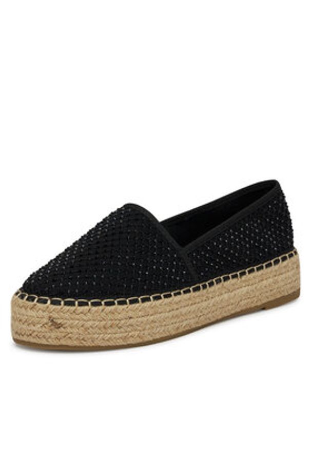 DeeZee Espadryle 3H39248-1 Czarny. Kolor: czarny. Materiał: materiał