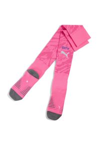 Puma - Męskie skarpety bramkarskie Manchester City 25/26 PUMA. Kolor: różowy. Materiał: tkanina