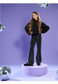 Sinsay - Spodnie flare - czarny. Kolor: czarny #1