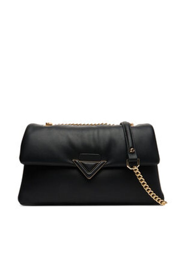 Aldo Torebka Largesoftpuff 14076949 Czarny. Kolor: czarny. Materiał: skórzane