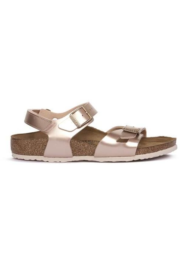 Buty do chodzenia dla dzieci Birkenstock Rio Hl. Kolor: żółty. Materiał: syntetyk, materiał