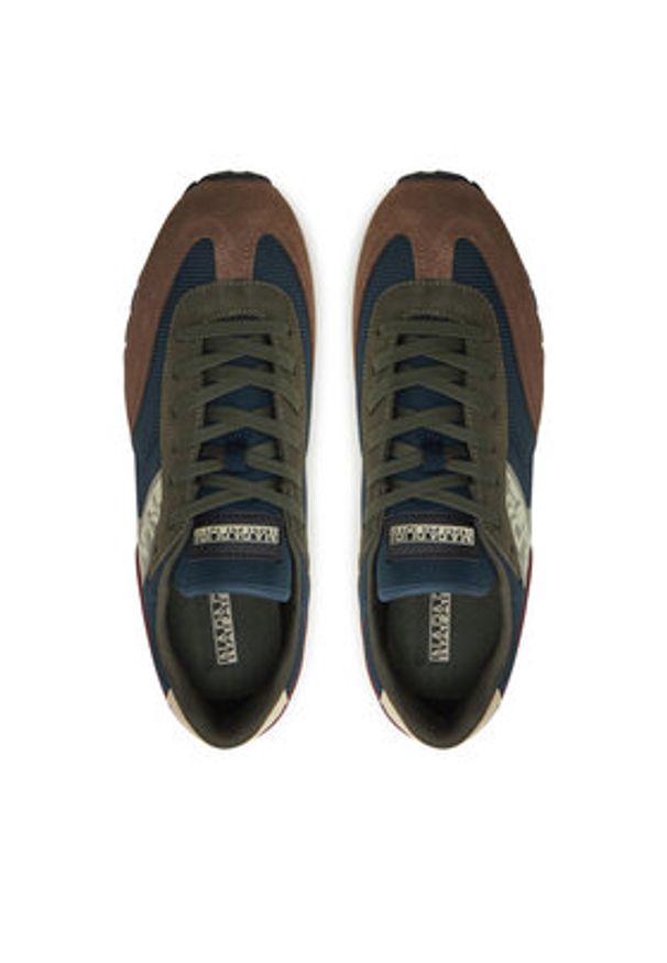 Napapijri Sneakersy NP0A4IJP Brązowy. Kolor: brązowy. Materiał: materiał