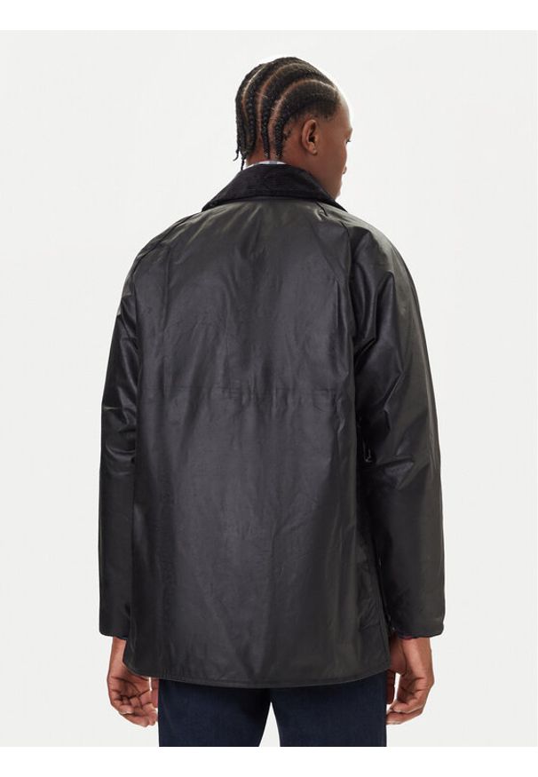 Barbour Kurtka przejściowa MWX0017BK91 Czarny Regular Fit. Kolor: czarny. Materiał: bawełna
