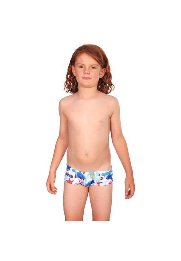 MAKO - Kąpielówki Mako. Kolor: biały