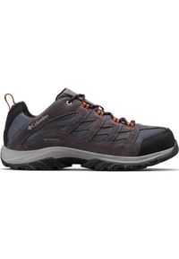 columbia - Buty trekkingowe męskie Columbia Crestwood. Zapięcie: sznurówki. Kolor: wielokolorowy, szary. Materiał: guma, skóra, tkanina, zamsz, materiał, syntetyk. Szerokość cholewki: normalna. Sport: turystyka piesza