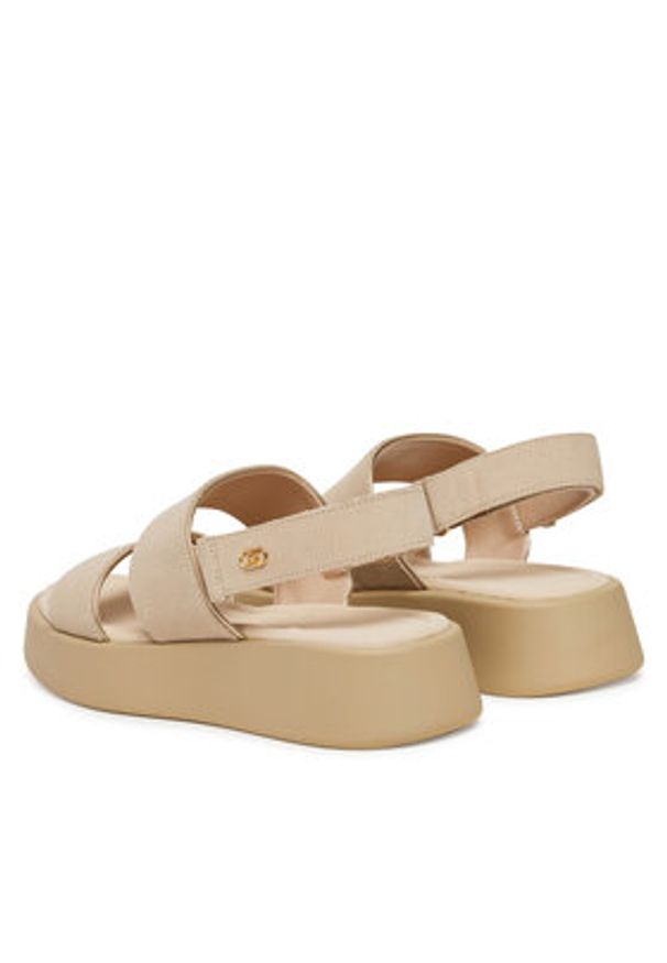 Liu Jo Sandały Amber 01 SA5187 PX002 Beżowy. Kolor: beżowy. Materiał: skóra, zamsz