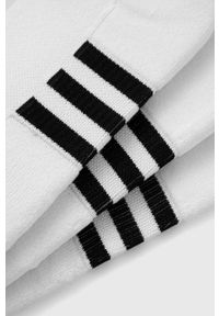 adidas Performance skarpetki 3-pack kolor biały. Kolor: biały. Materiał: poliester, skóra, materiał #2