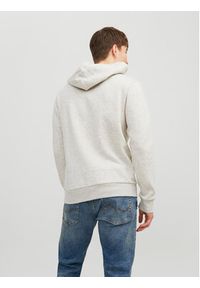 Jack & Jones - Jack&Jones Bluza Logo 12233597 Szary Standard Fit. Kolor: szary. Materiał: bawełna