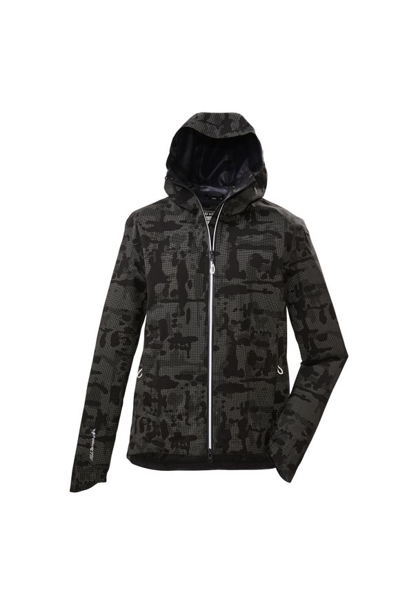 Kurtka męska Killtec KOS 24 MN JCKT. Kolor: szary, wielokolorowy, czarny. Sport: turystyka piesza