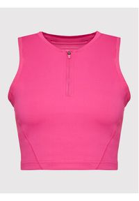 Nike Top Pro DM6952 Różowy Tight Fit. Kolor: różowy. Materiał: syntetyk