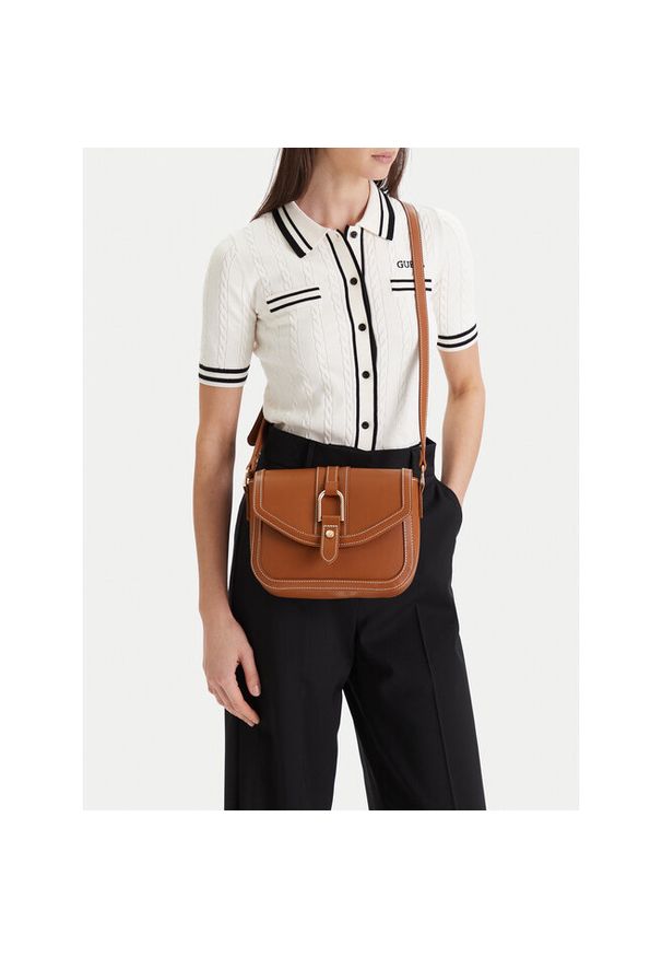 Torebka Beverly Hills Polo Club. Kolor: brązowy