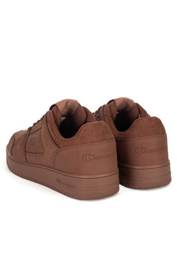 Champion Sneakersy RD18 LOW CORD S22294-MS031 Brązowy. Kolor: brązowy. Materiał: materiał